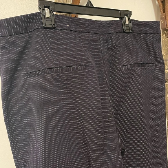 H&M Navy Blue Polka Dot Women’s Slacks - Picture 8 of 10